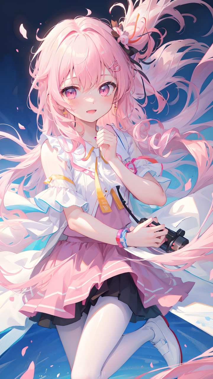 粉色的梦幻,城市的旋律.在喧嚣中寻找那一份宁静,让音乐与你同行.