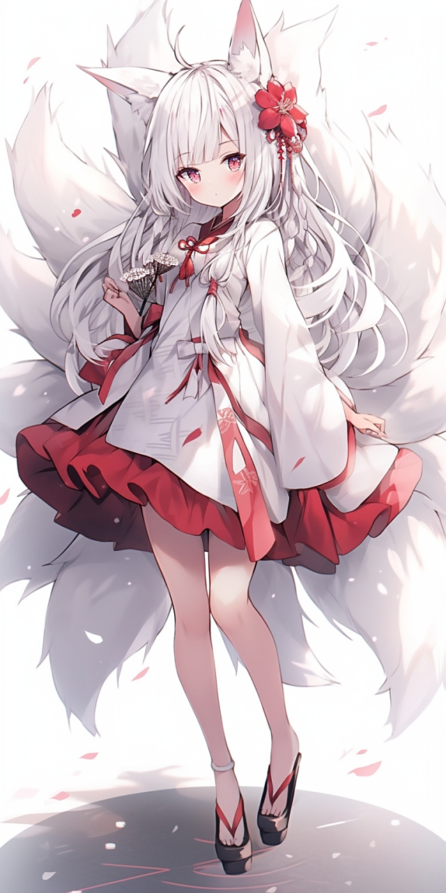 梦幻般的狐狸少女,带你进入一个魔法的世界.每一次转身,都是风的声音