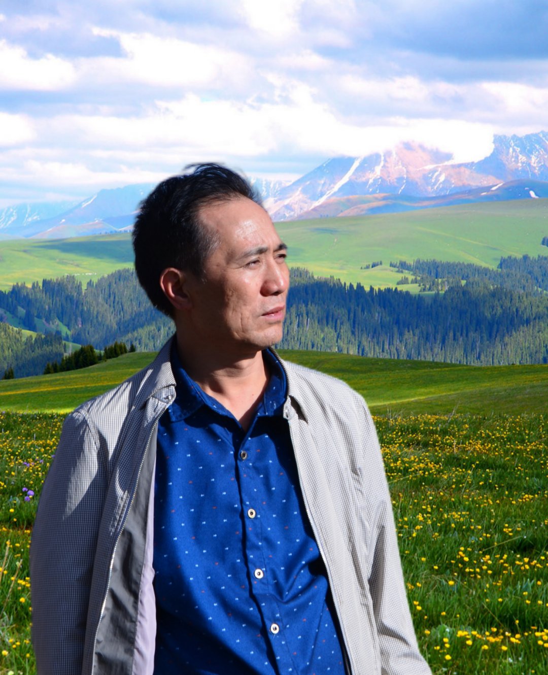 李含辛为作家高鸿撰写对联