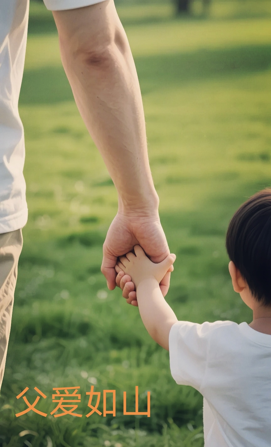 有一种爱,叫父子连心,有一种情,叫情深似海,在这个感恩的日子里,祝