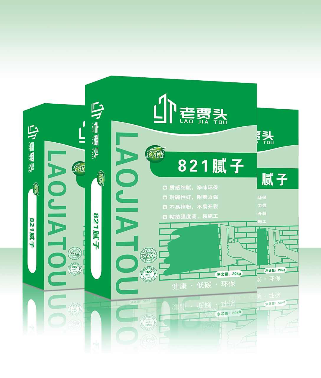 821腻子粉是建筑装饰材料的一种,主要成分是滑石粉和胶水.