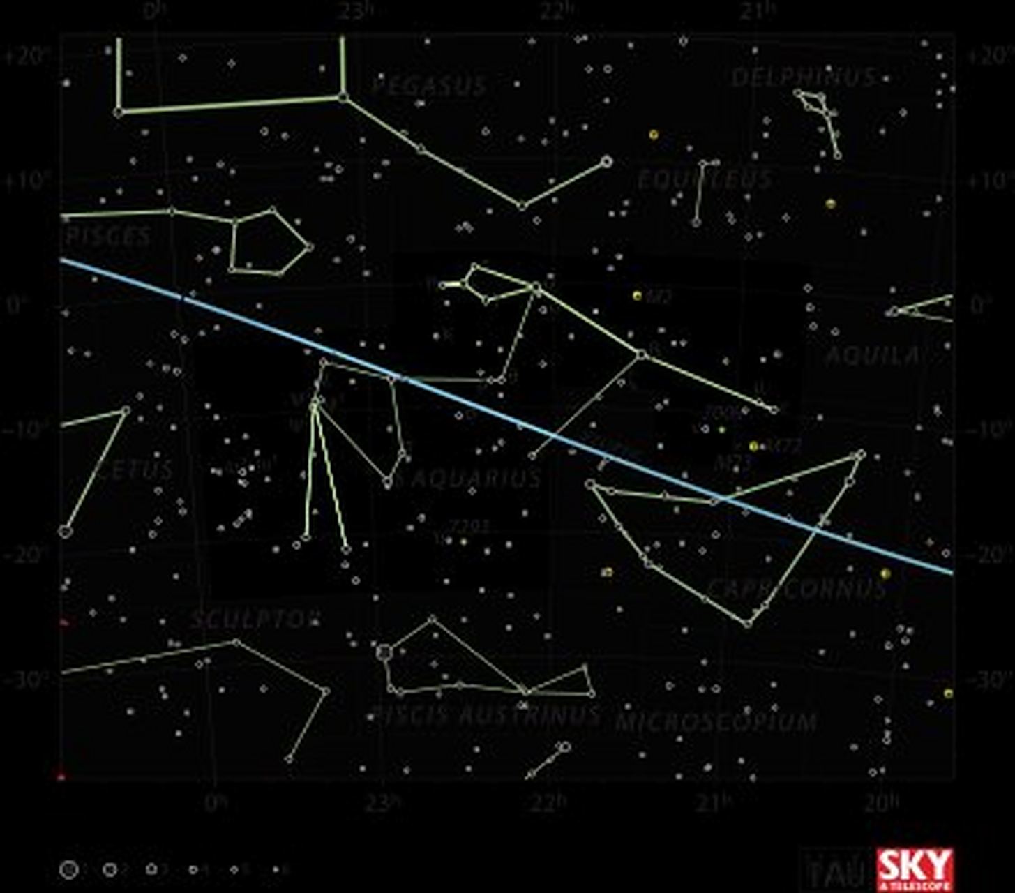 宝瓶座 简介 宝瓶座(拉丁语:aquarius,天文符号),黄道星座之一,面积