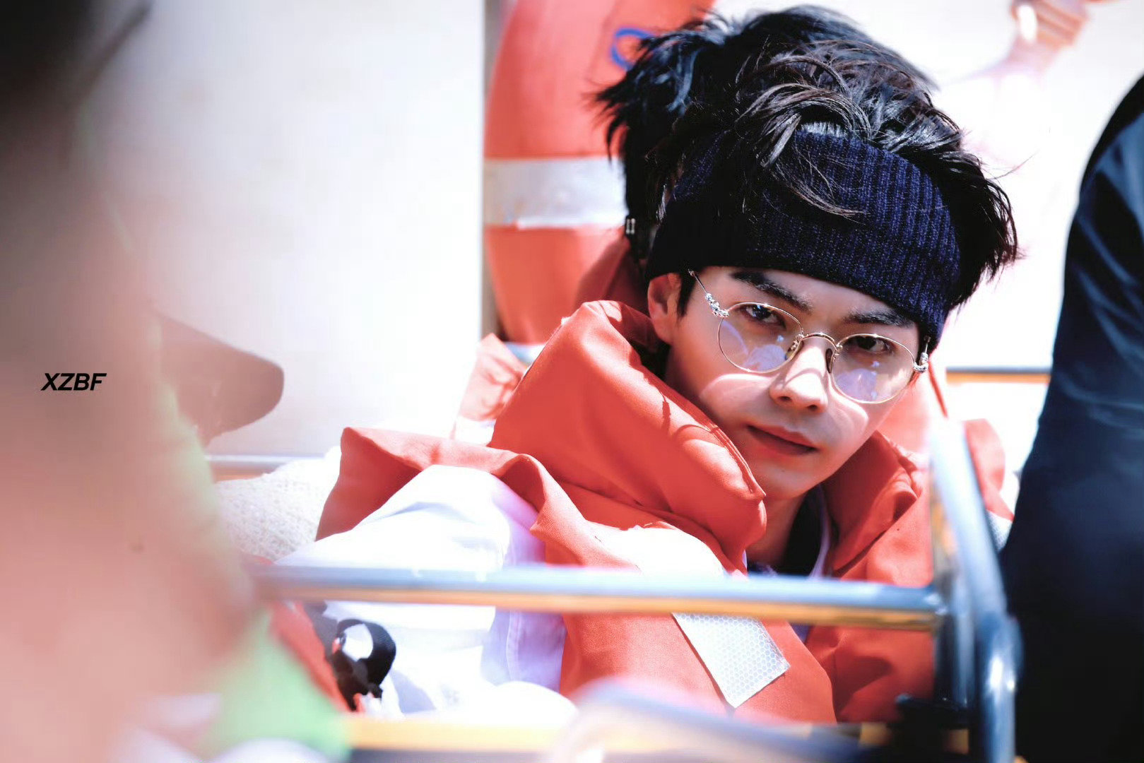 许凯综艺蹦极路透,他可能怕黑,但是真的不怕刺激的游戏,隔着屏幕都能