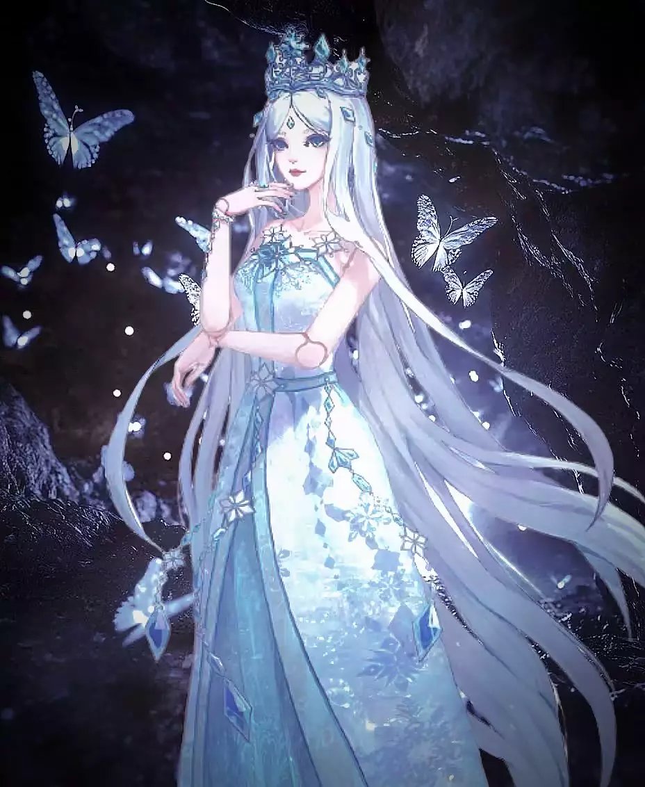 叶罗丽美图一一冰公主可爱版 [星星]点赞关注可拿图 #动态连更挑战