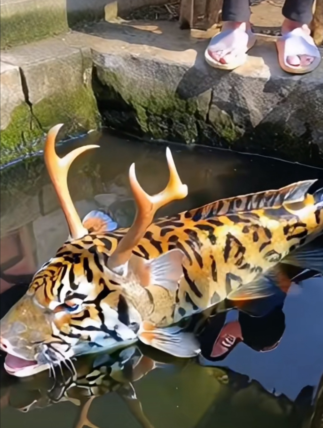 "这鱼也太有个性了,长着鹿角还这么威武!"大家知道是什么鱼吗?07