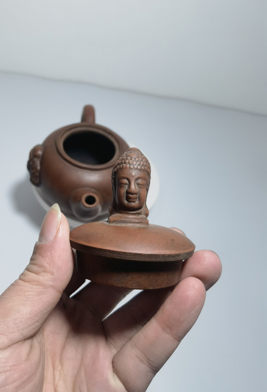 民国·冯桂林【弥勒佛 紫砂壶】