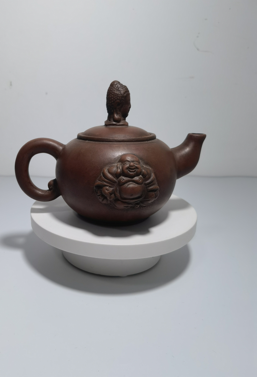 民国·冯桂林【弥勒佛 紫砂壶】