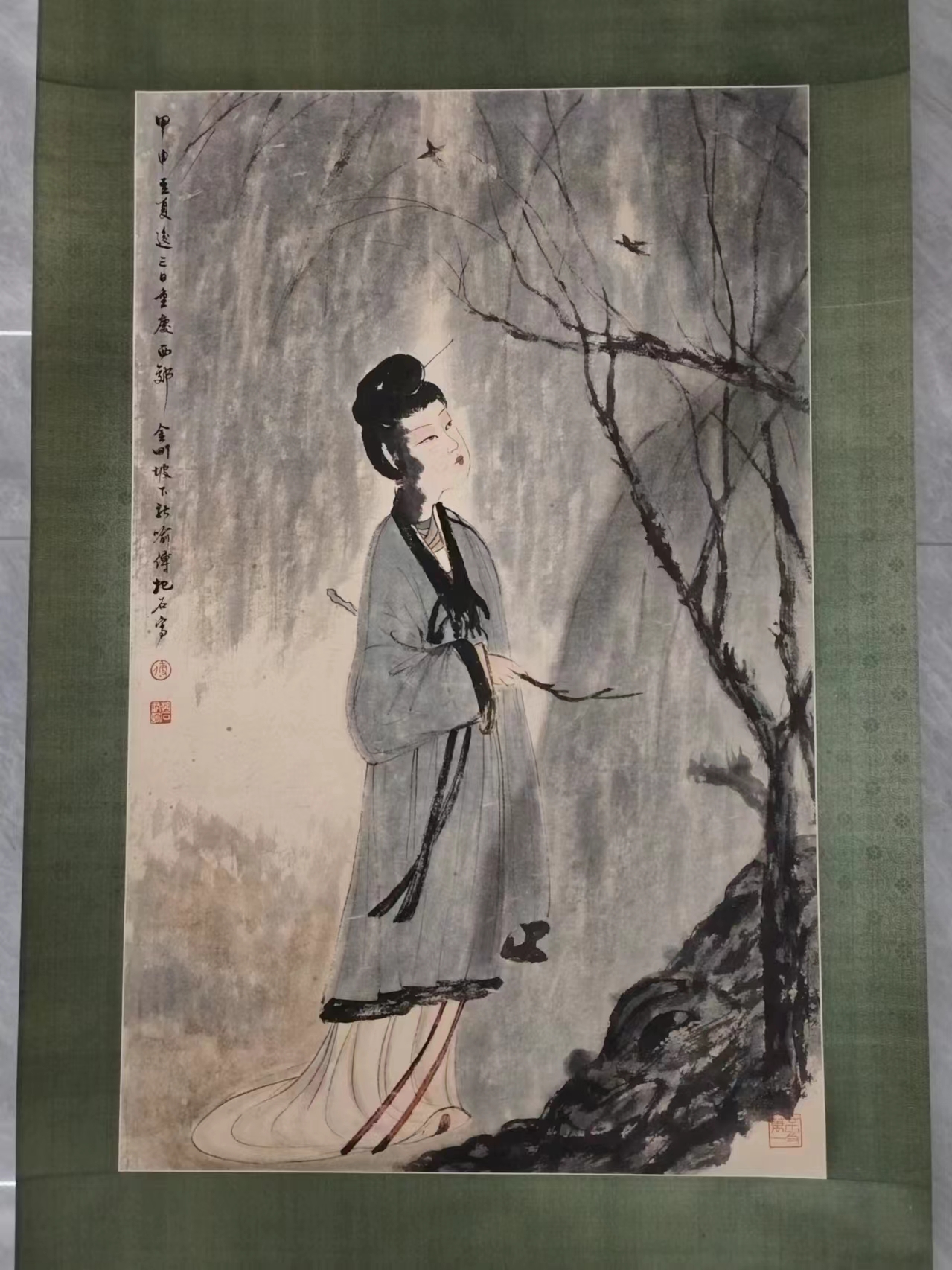 晚清民国仕女画图片