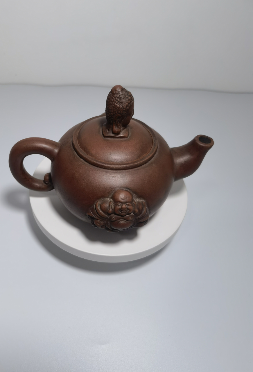 民国·冯桂林【弥勒佛 紫砂壶】