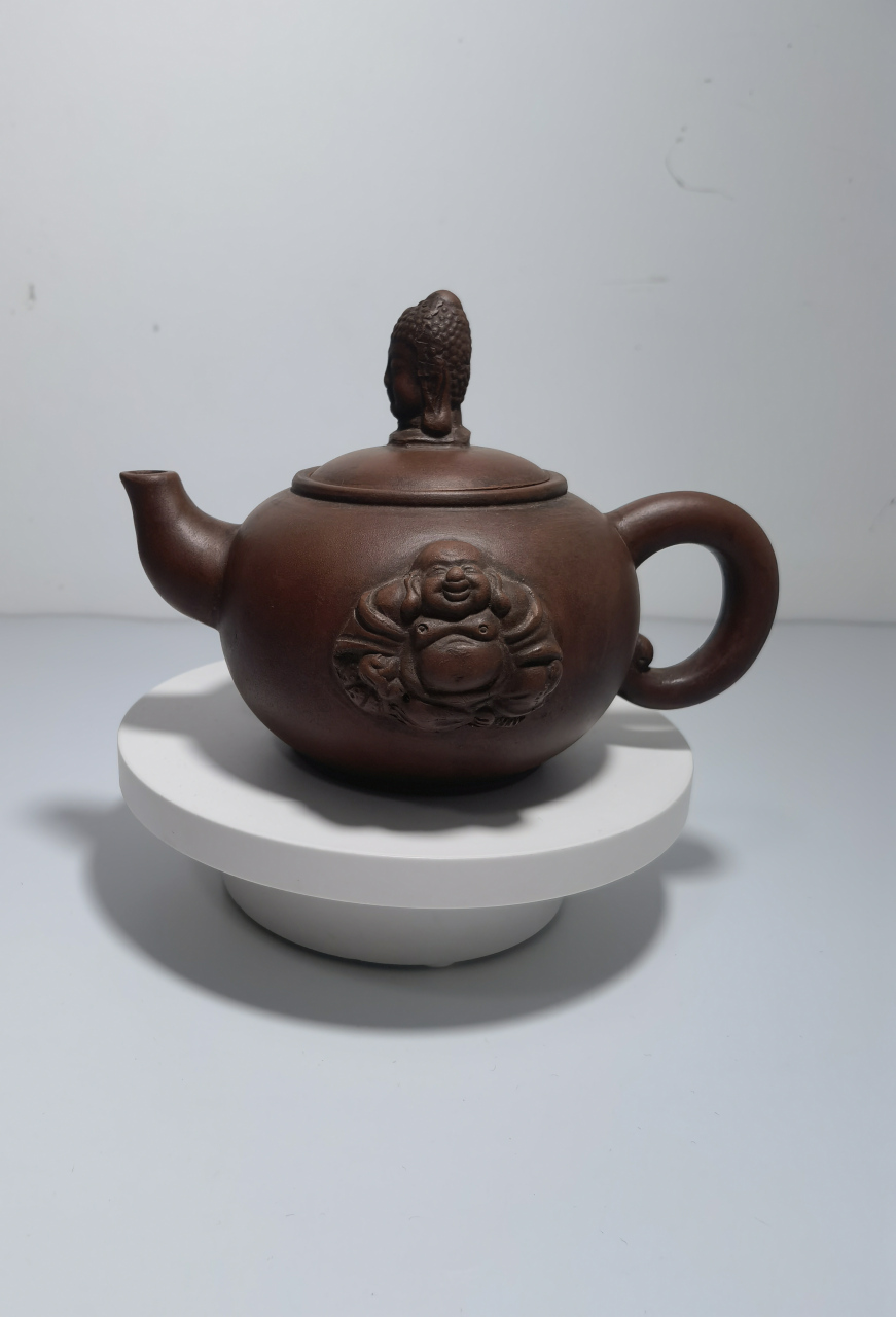 民国·冯桂林【弥勒佛 紫砂壶】