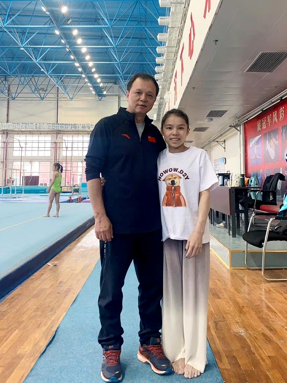 然而就是这样一直默默努力期待再次为国出征的老运动