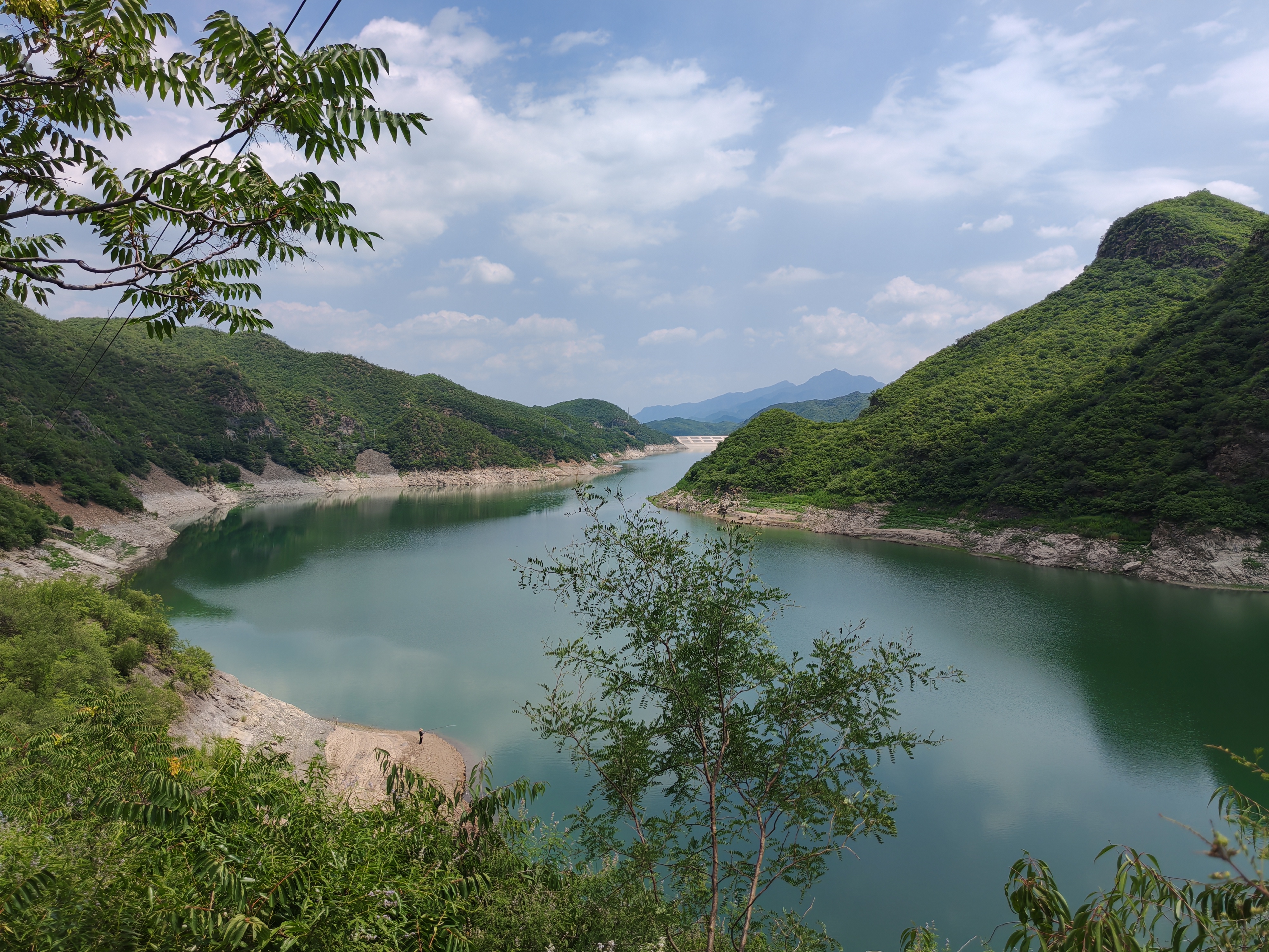 北京门头沟区西部的斋堂镇,斋堂水库,位于永定河支流清水河上,是