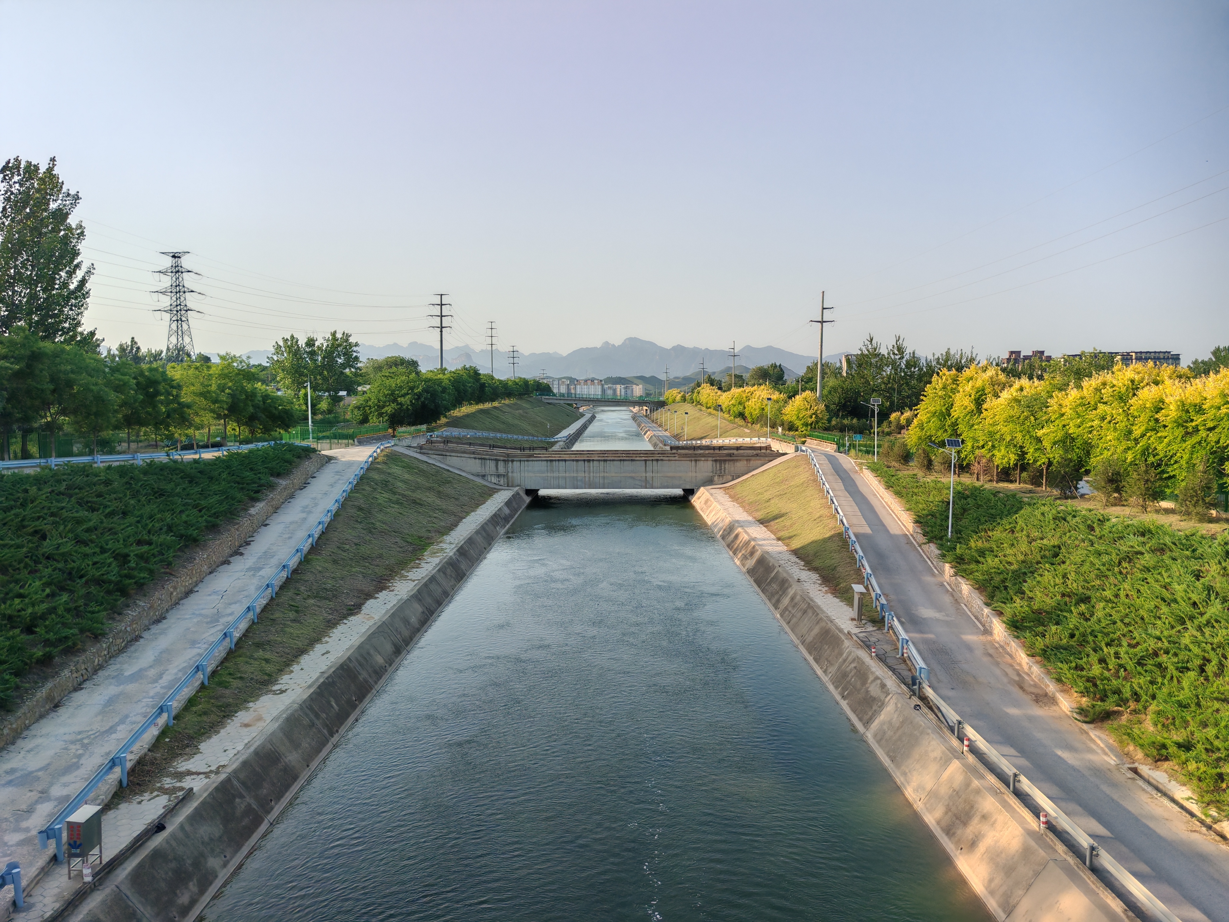 南水北调中线工程,河北易县段.