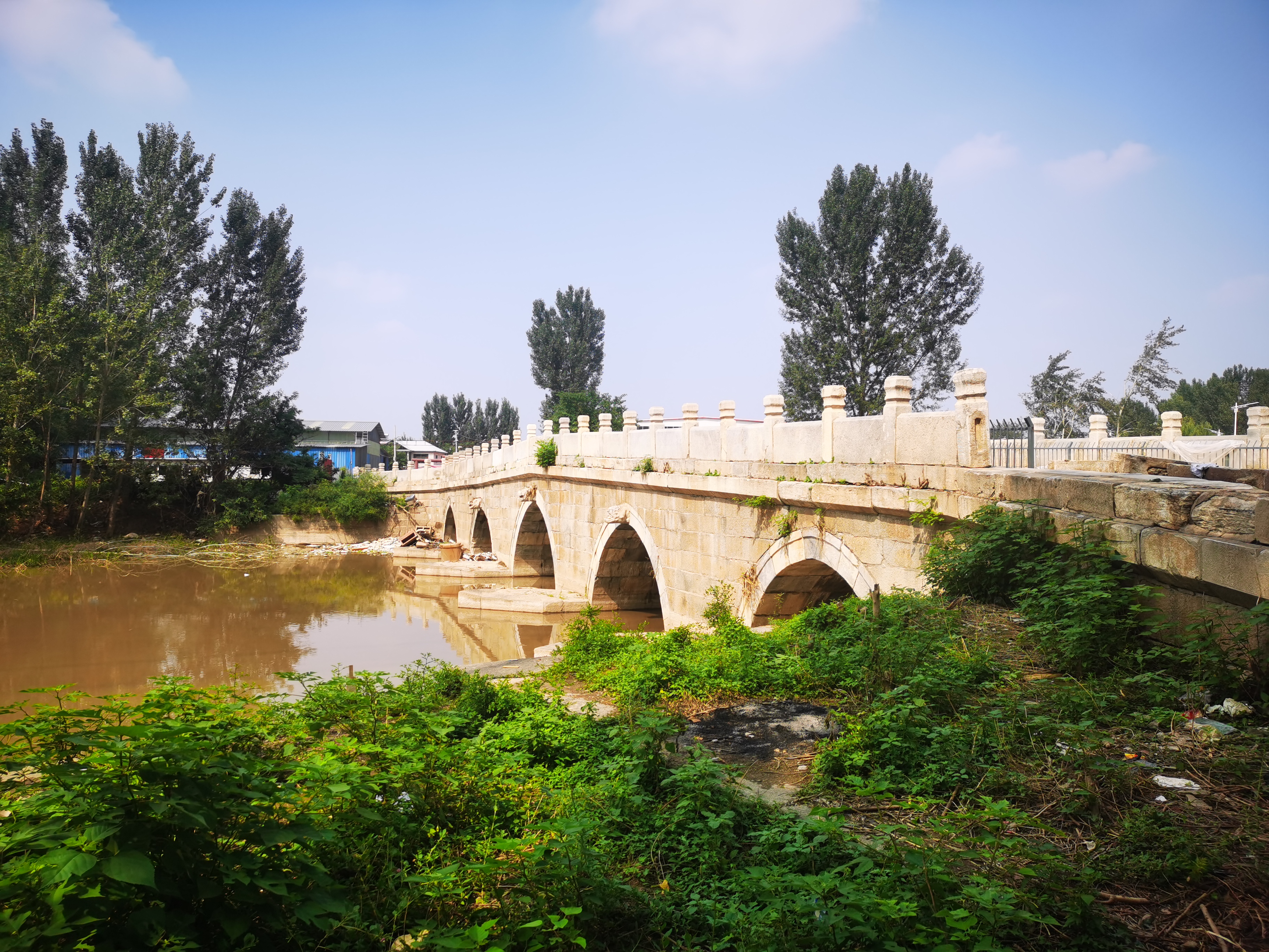 图1和2,涿州下胡良桥,位于胡良河上,明代石桥,是进京的官道,全国重点