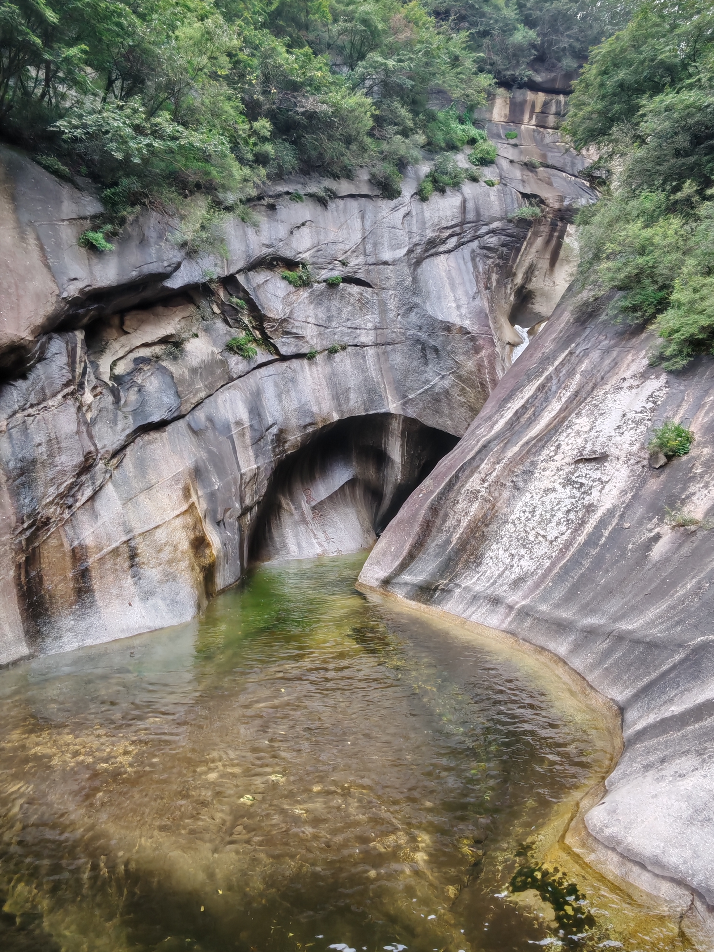 [圣诞树]北京市密云区,密云水库西侧,云蒙山黑龙潭景区.