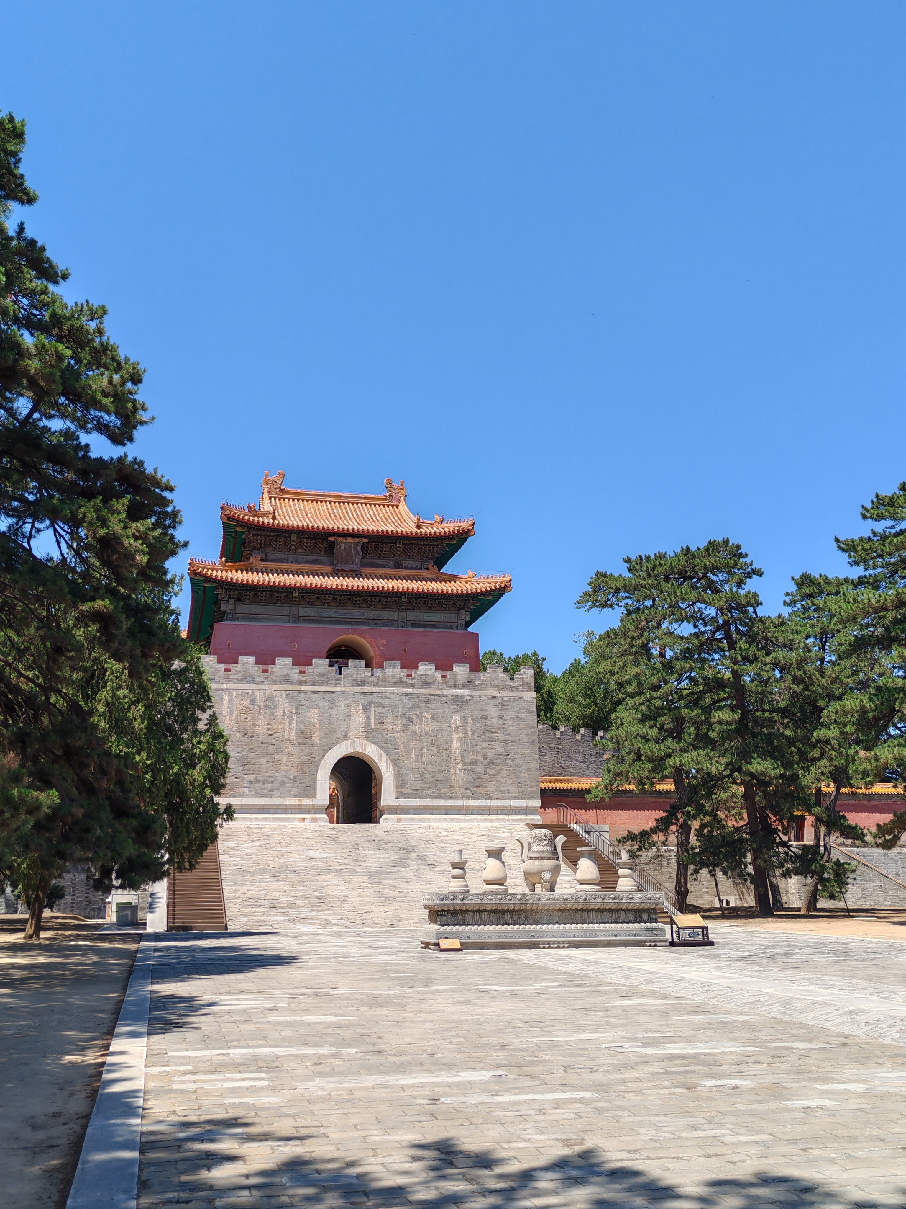 世界文化遗产,易县清西陵,其中的泰陵是雍正皇帝的陵墓