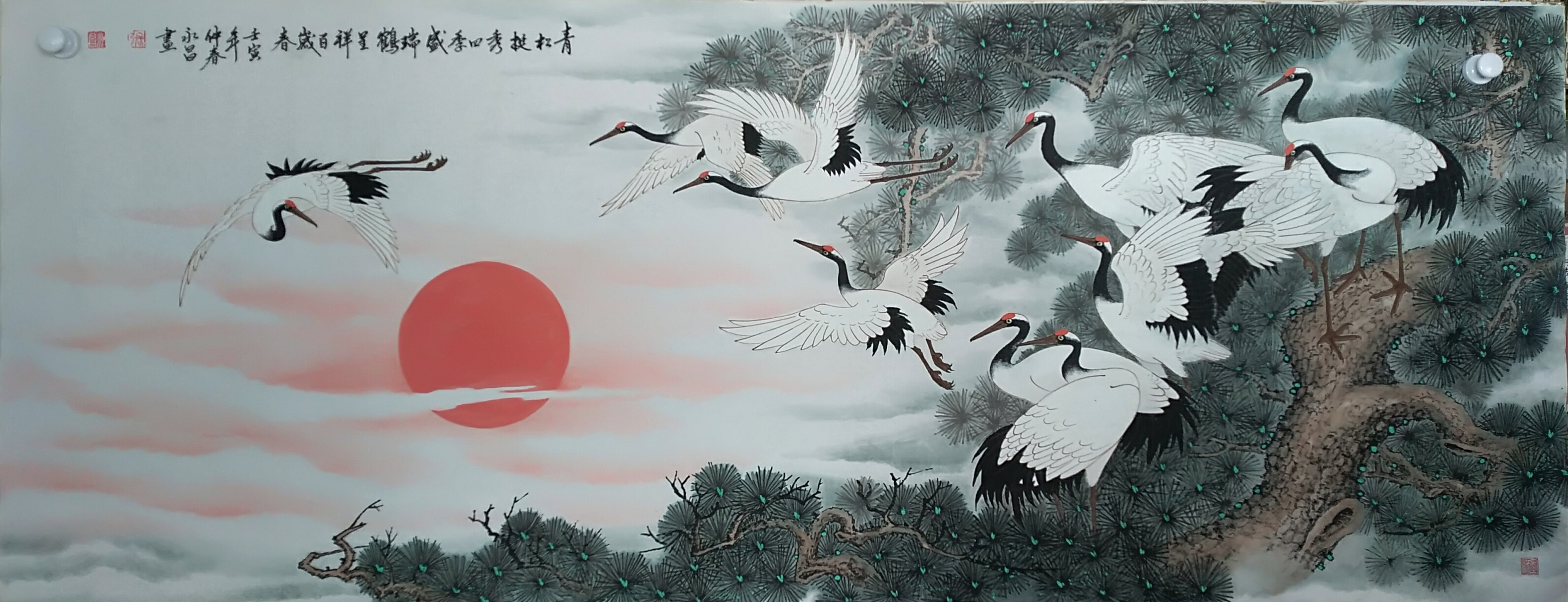 艺术# #书画圈# #传世书画# 画家张永昌老师(我老爸)作品