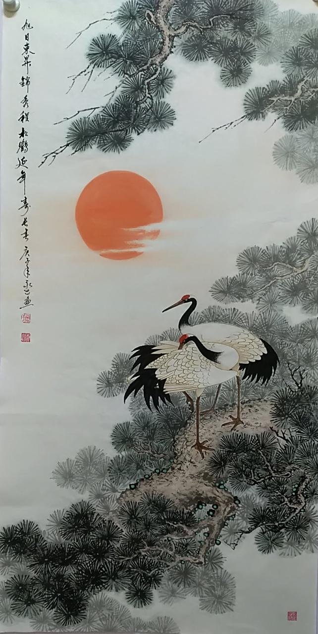 画家张永昌老师(我老爸)绘制的作品.