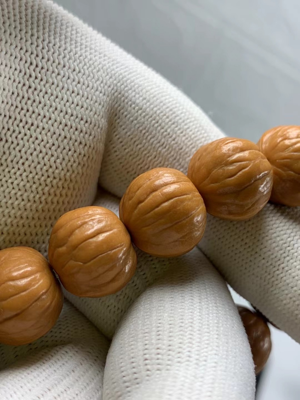 1289215【双歧猴头南瓜桩手串】黄金规格,市场最火爆的一款猴头