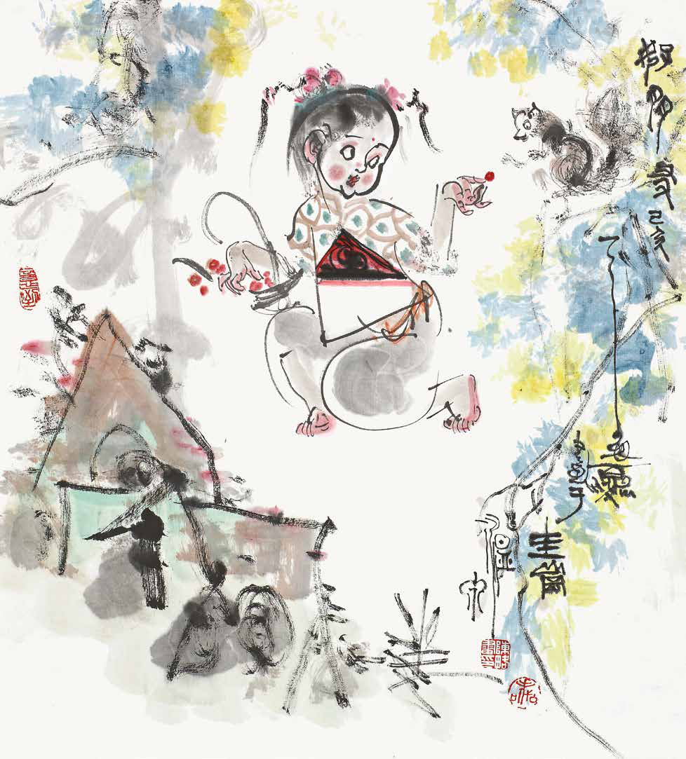 陈略作品  陈略 1943年生于广东,1966年毕业于广州美术学院国画系五年