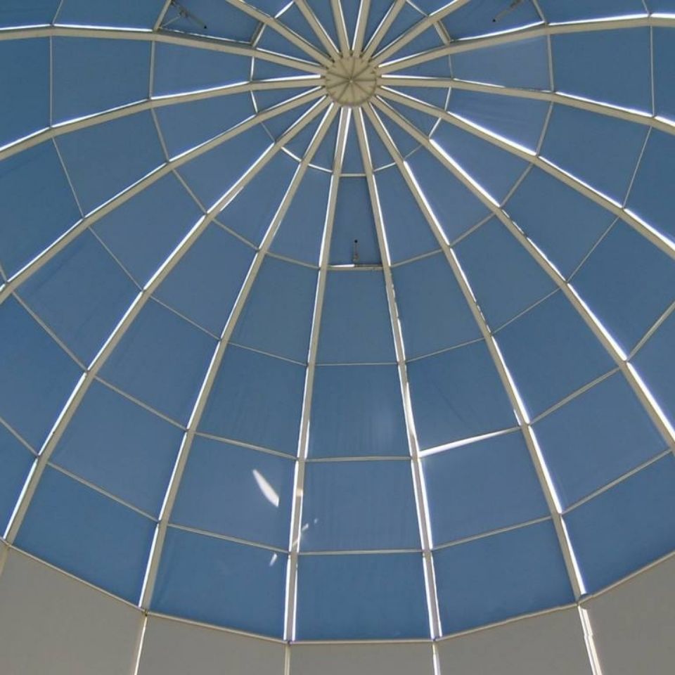 玻璃顶遮阳帘天棚帘玻璃顶隔热窗帘蜂巢帘