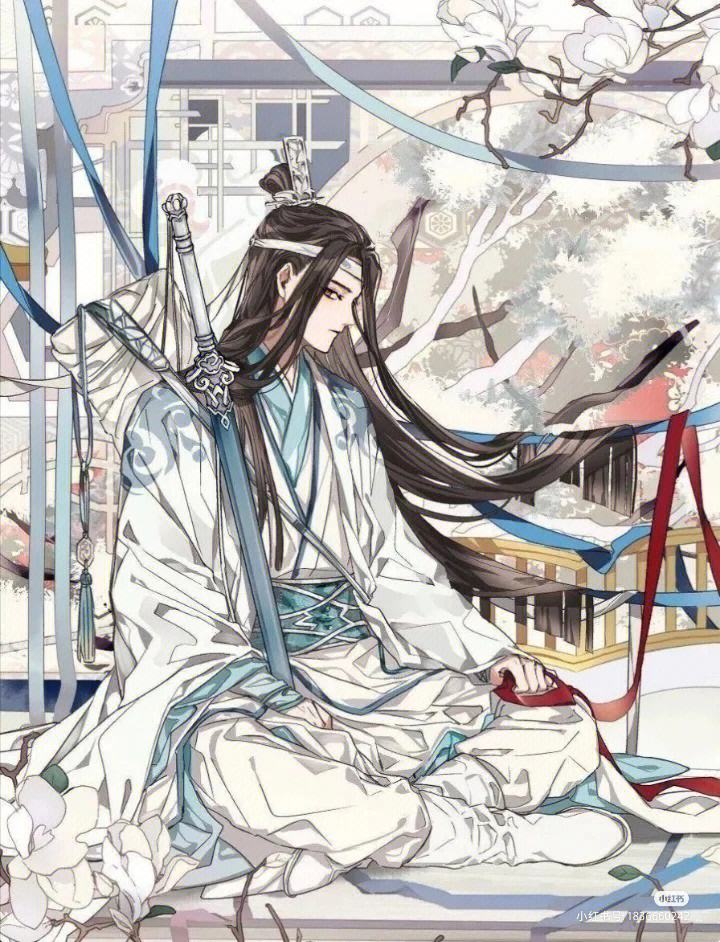 魔道祖师黑白头像图片