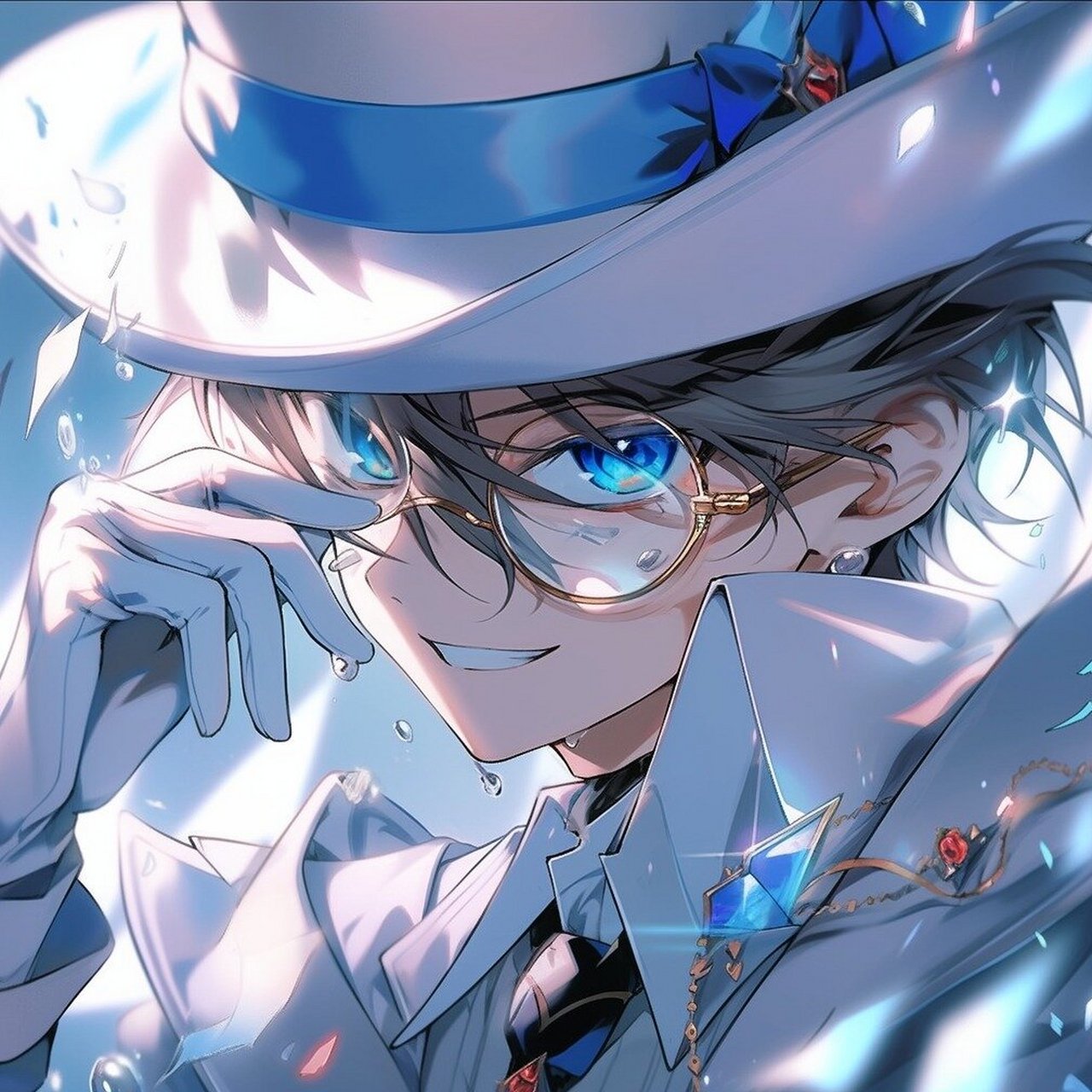 新的基德图,随便拿.#怪盗基德