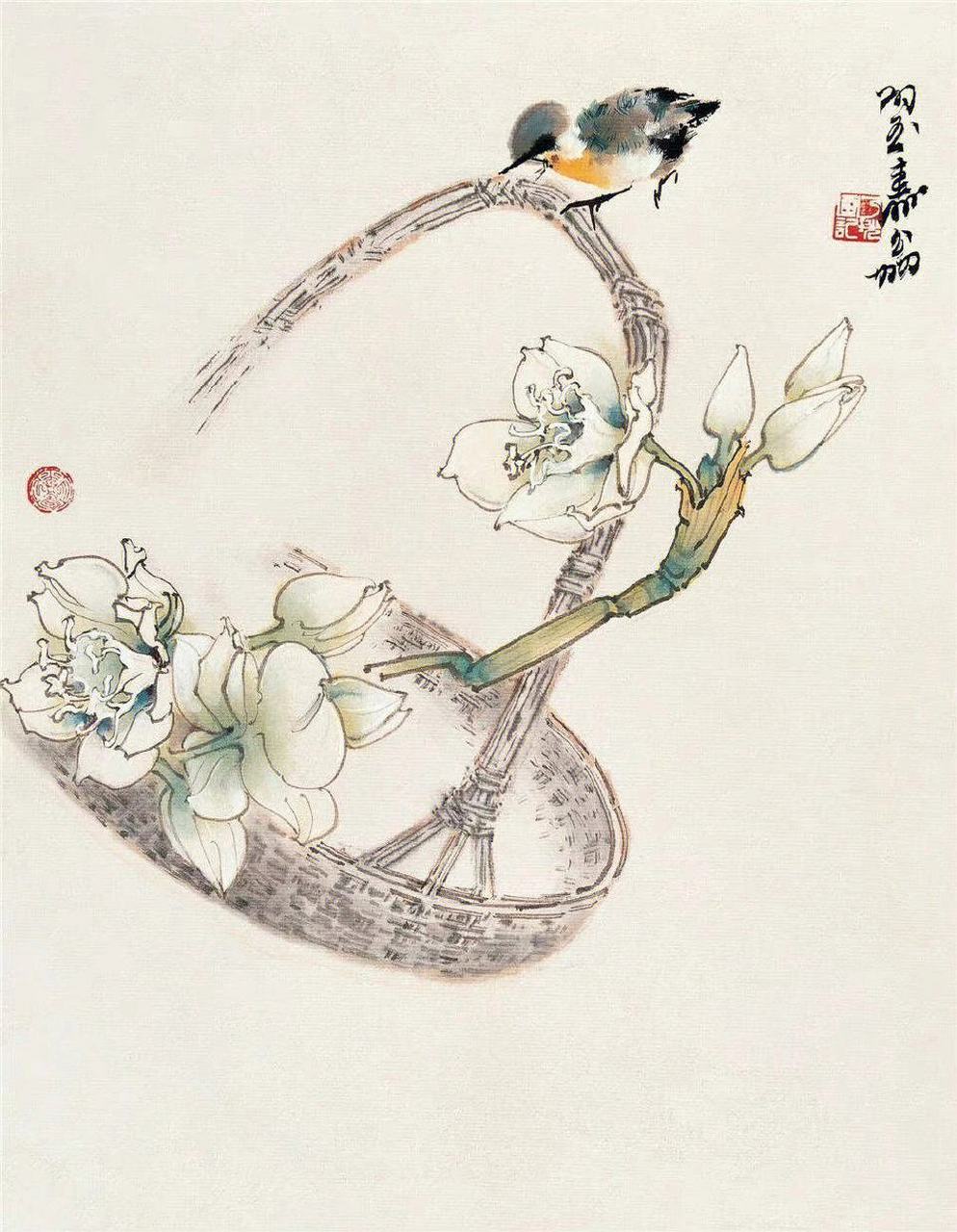 国画大师郑乃珖作品欣赏(一)