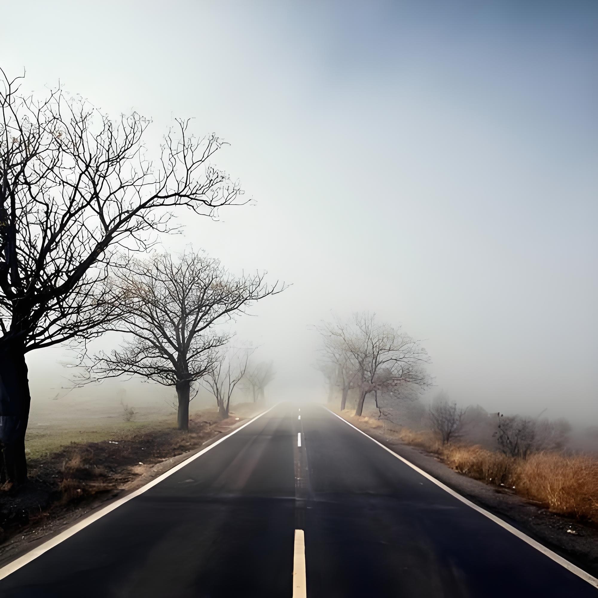 唯美望不到边的道路照片清晰度低的风景图片被暂时遮住的大路图片好不