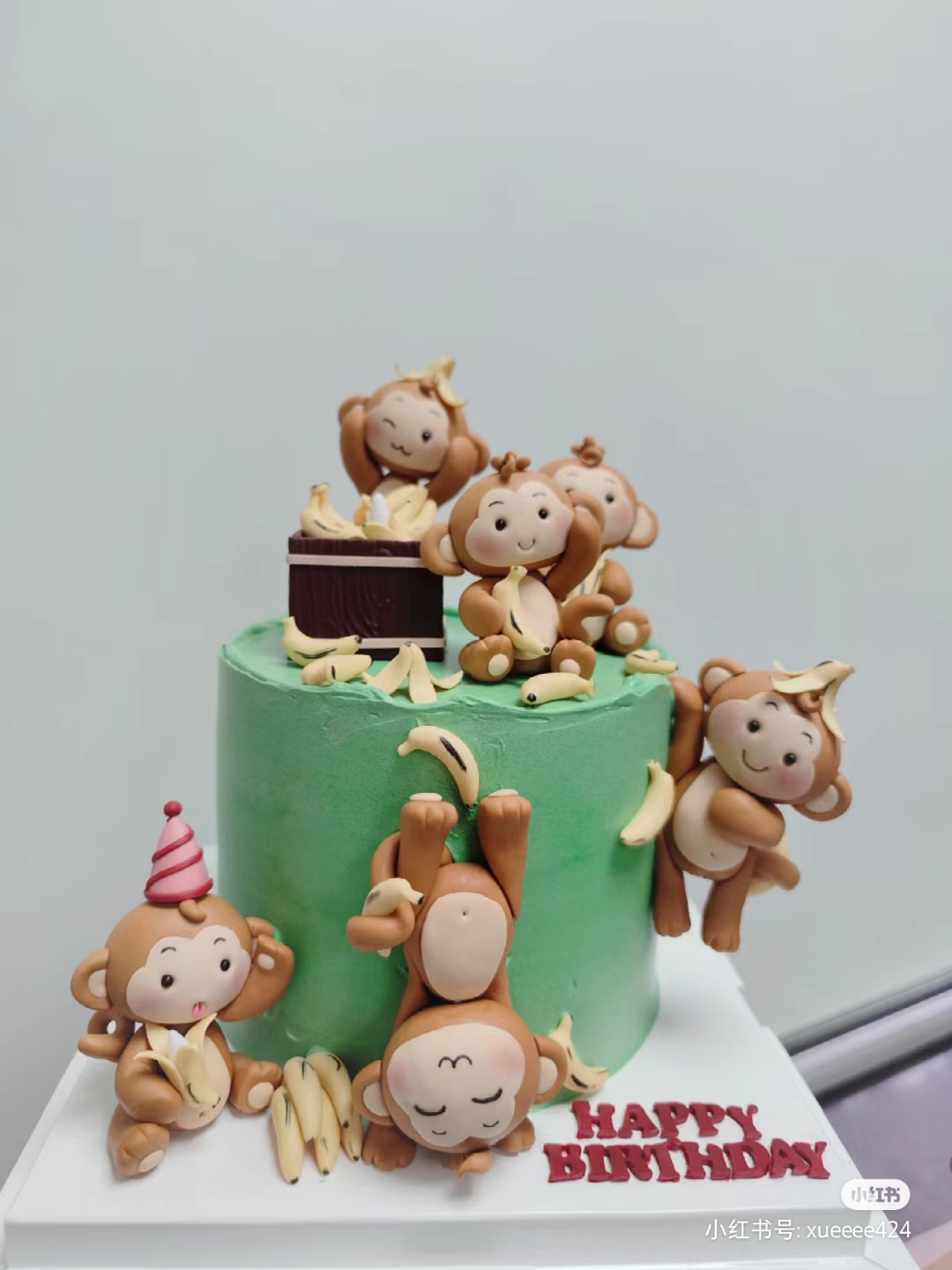 十二生肖猴宝宝蛋糕