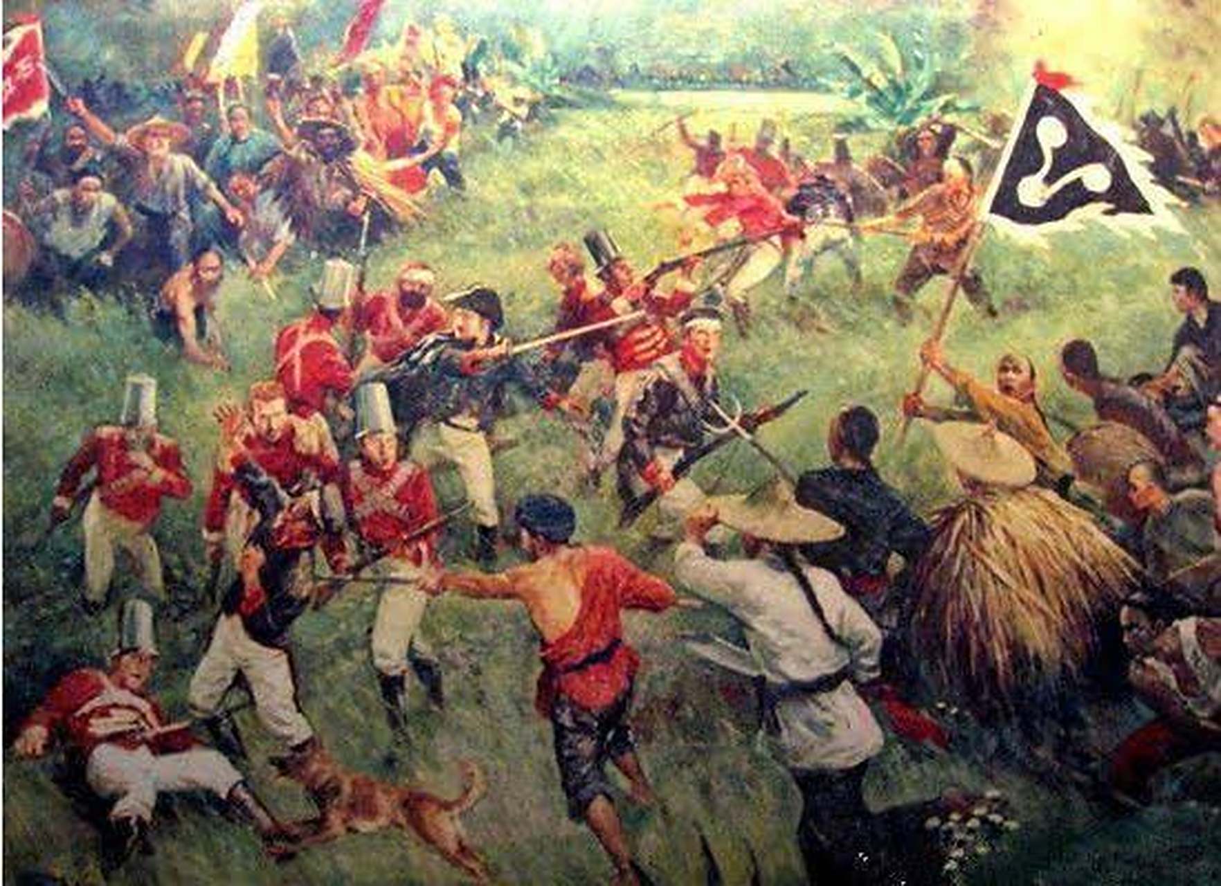 军事历史# 三元里抗英事件(sanyuanli incident)是第一次鸦片战争