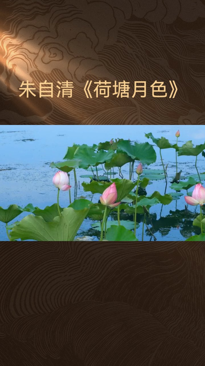 朱自清《荷塘月色》视频欣赏