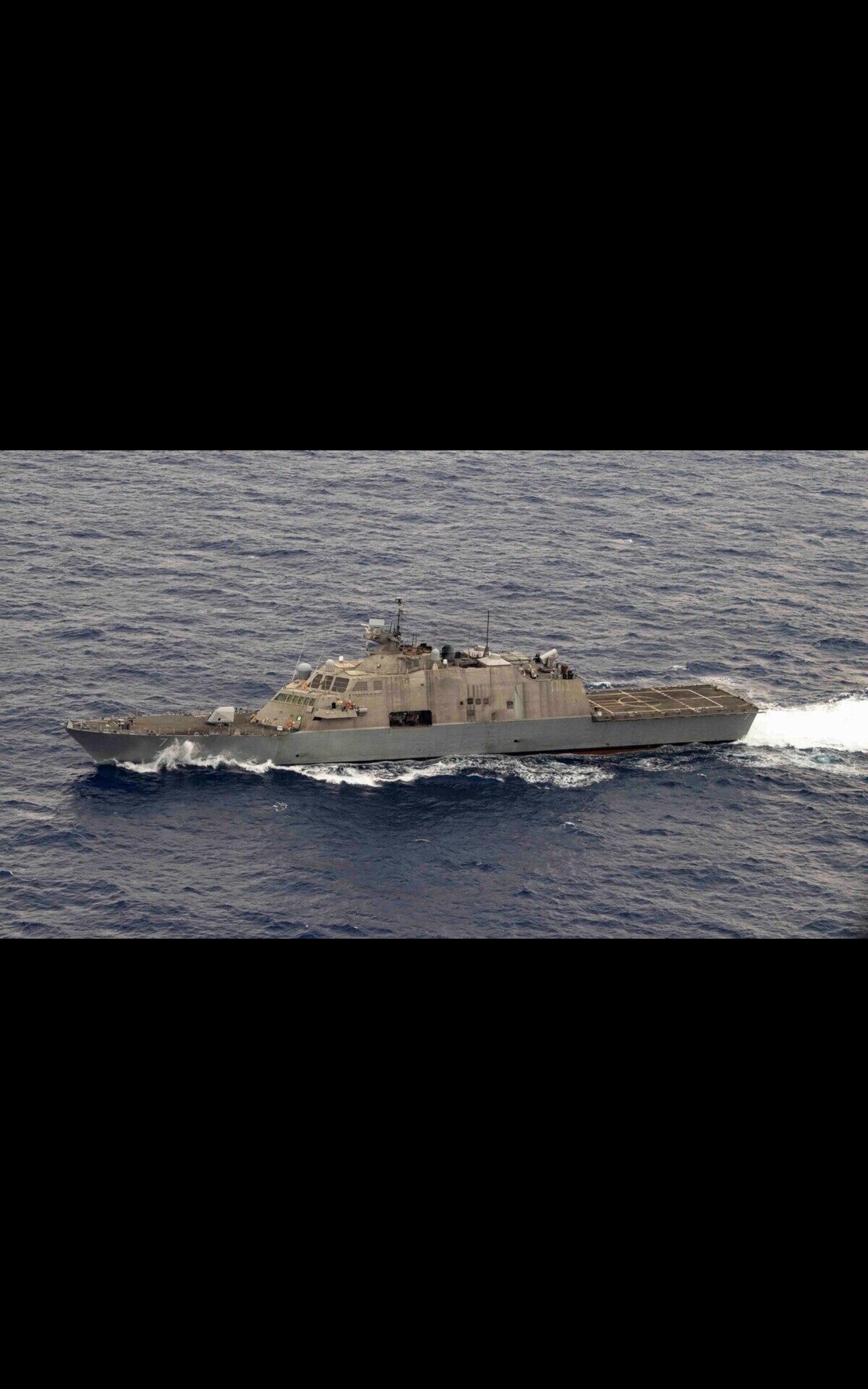 美国自由级濒海战斗舰 #热血军迷大本营# 自由级濒海战斗舰,舰长127.