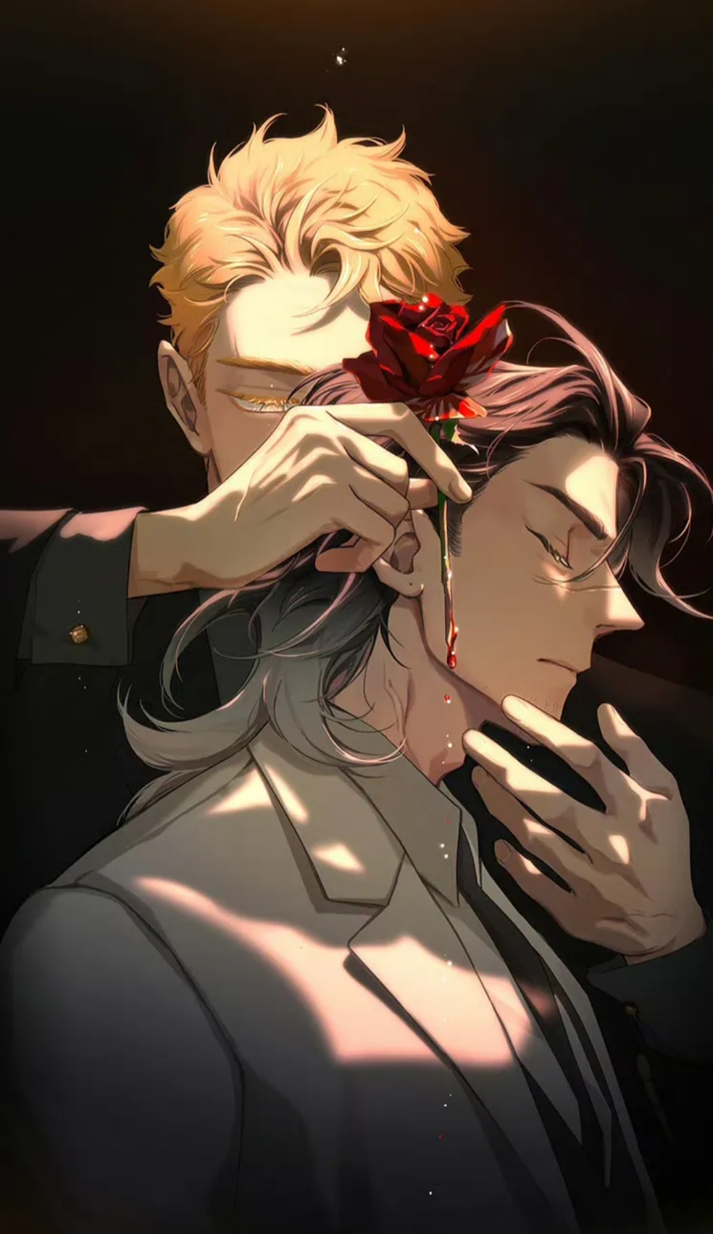 成年版簪花vs幼年版 多年之后再次拿起花枝之时,又能