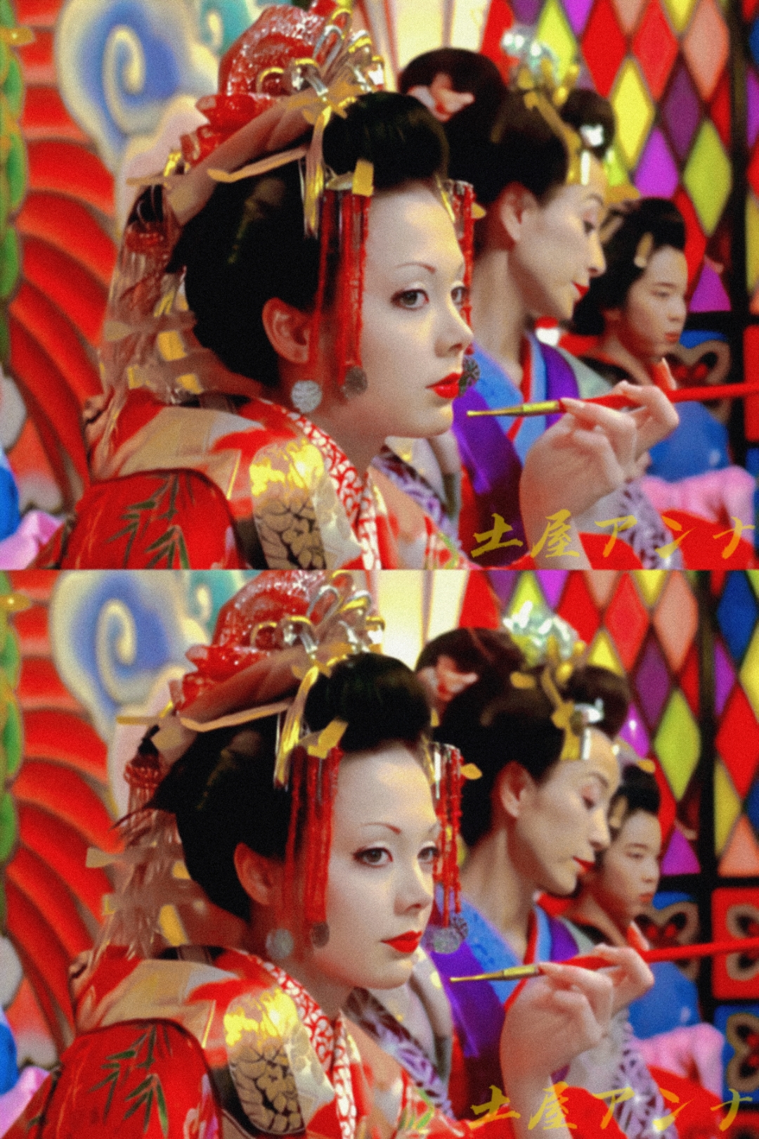 "世界是充满泪水的深谷,花魁是其中游曳的金鱼" ——《恶女花魁》日本