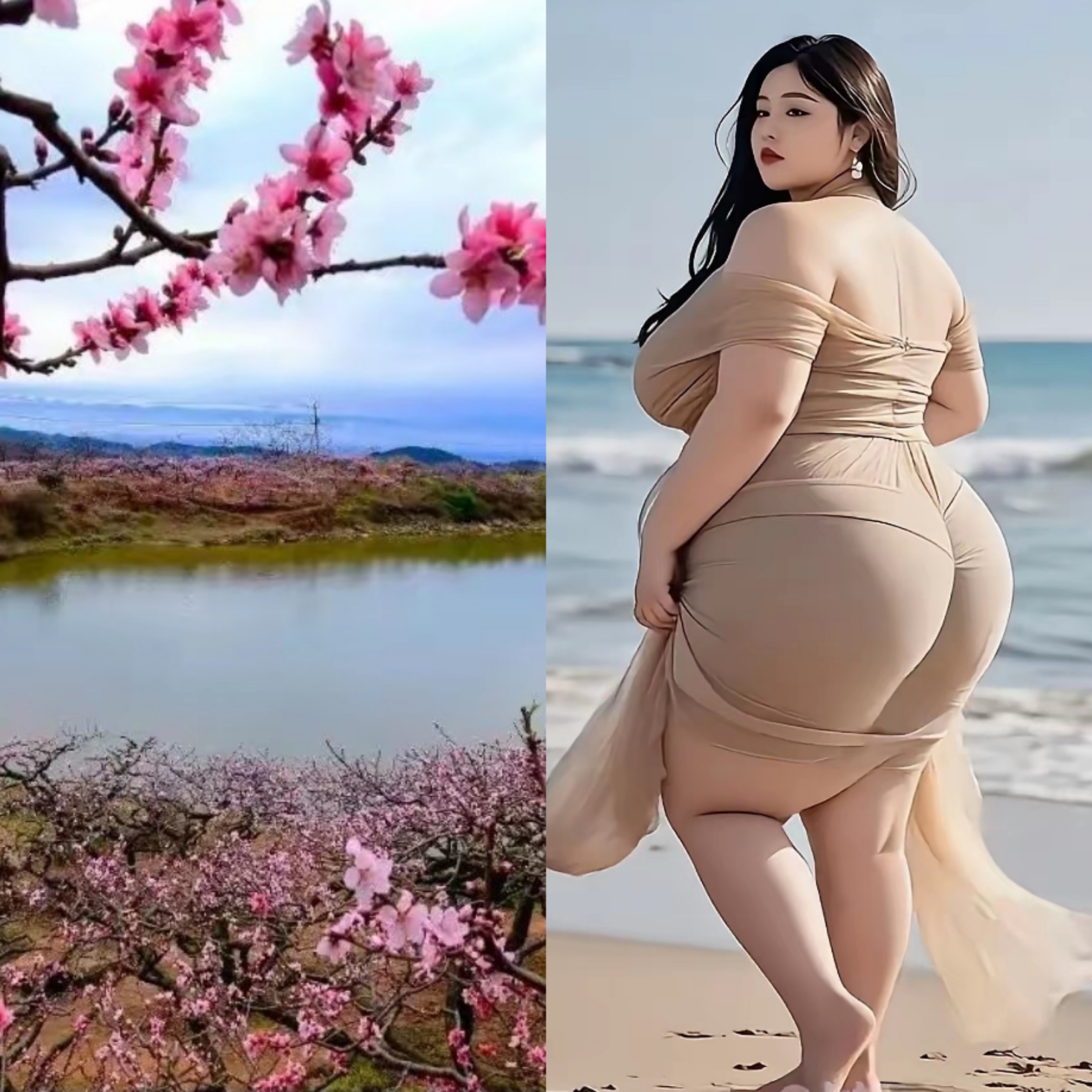 流连彩蝶翩翩舞,闲适娇莺恰恰