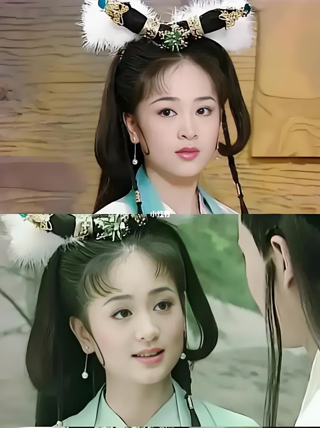 涓子年轻的时候好美!