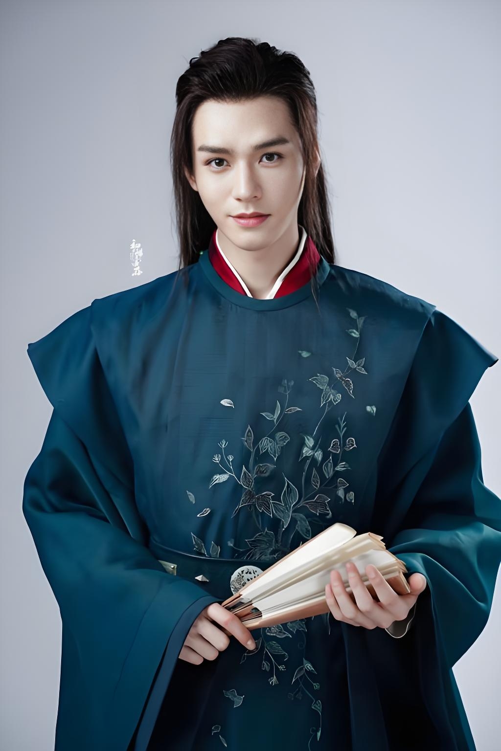 但是他不同于眼下流行的韩系美男,尤其在《山河令》里为阿湘报仇那场