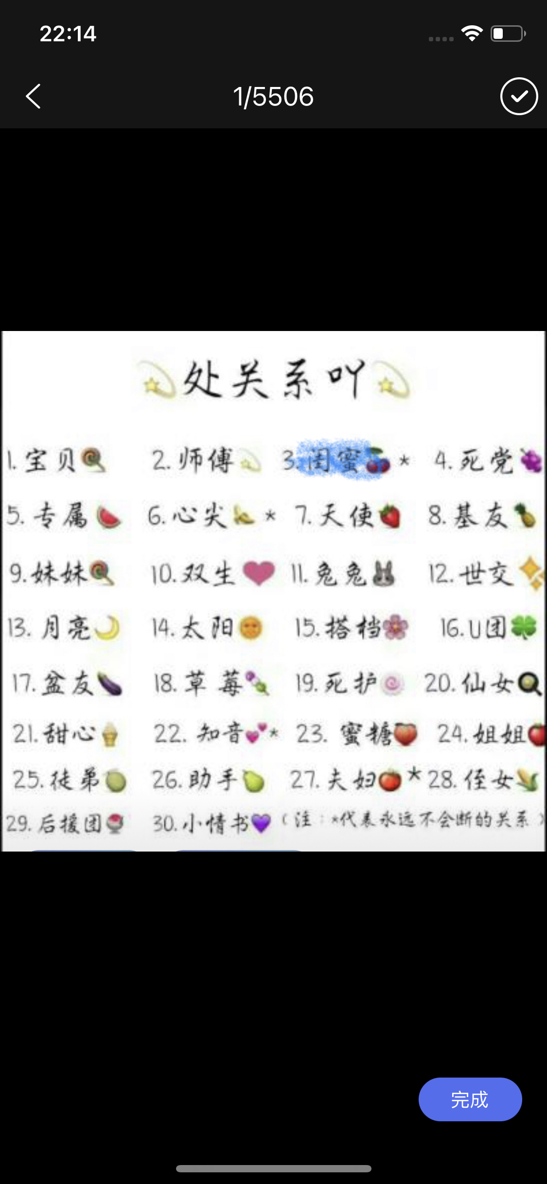 处关系的100条关系图图片