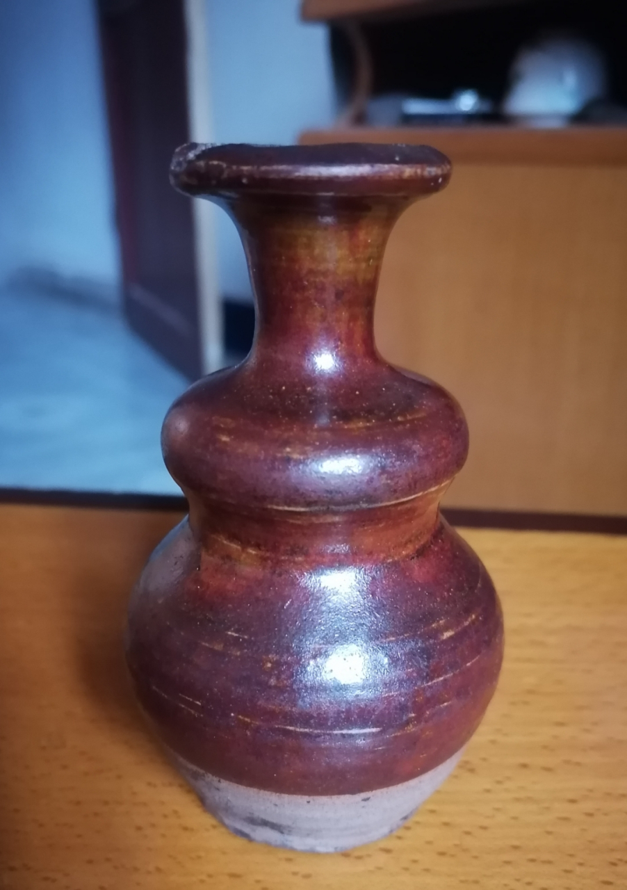 喜入二件唐物茶入,洪塘窑茶器.