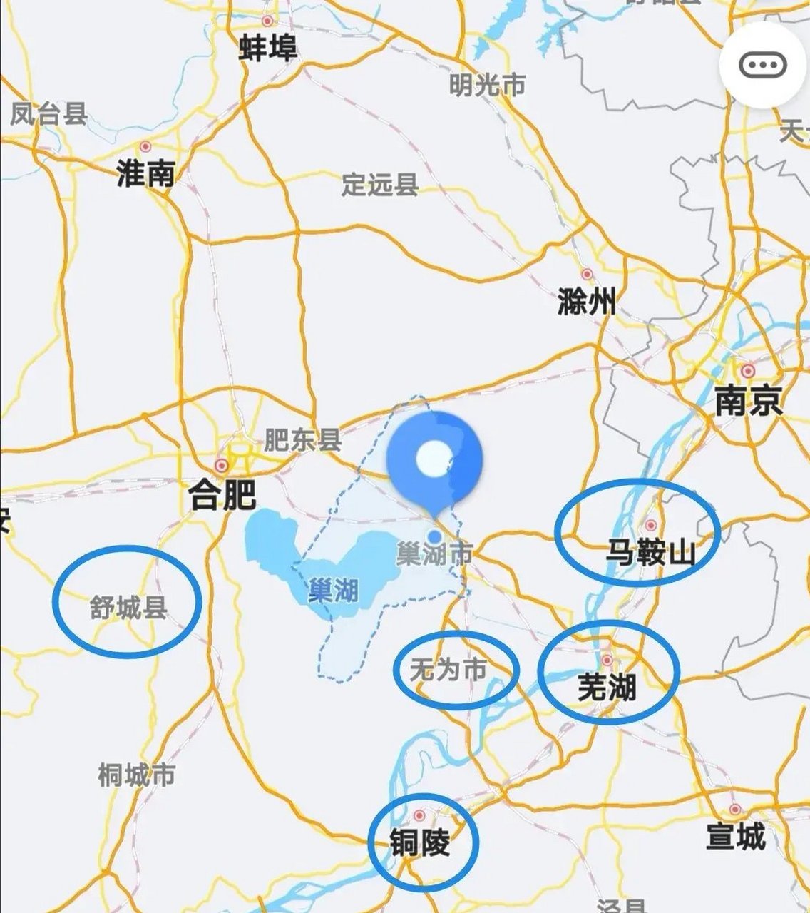 巢湖市的gdp增速比无为更快.