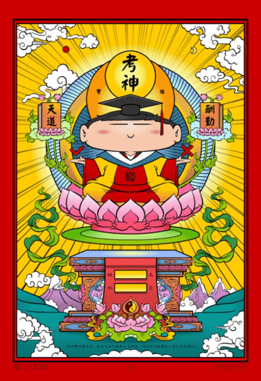 转发考神,求过[锦鲤附体]0590