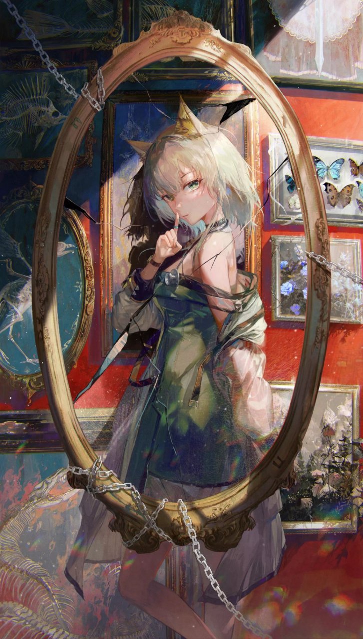 明日方舟# wheel of fortune &the high priestess 畫師:daylight