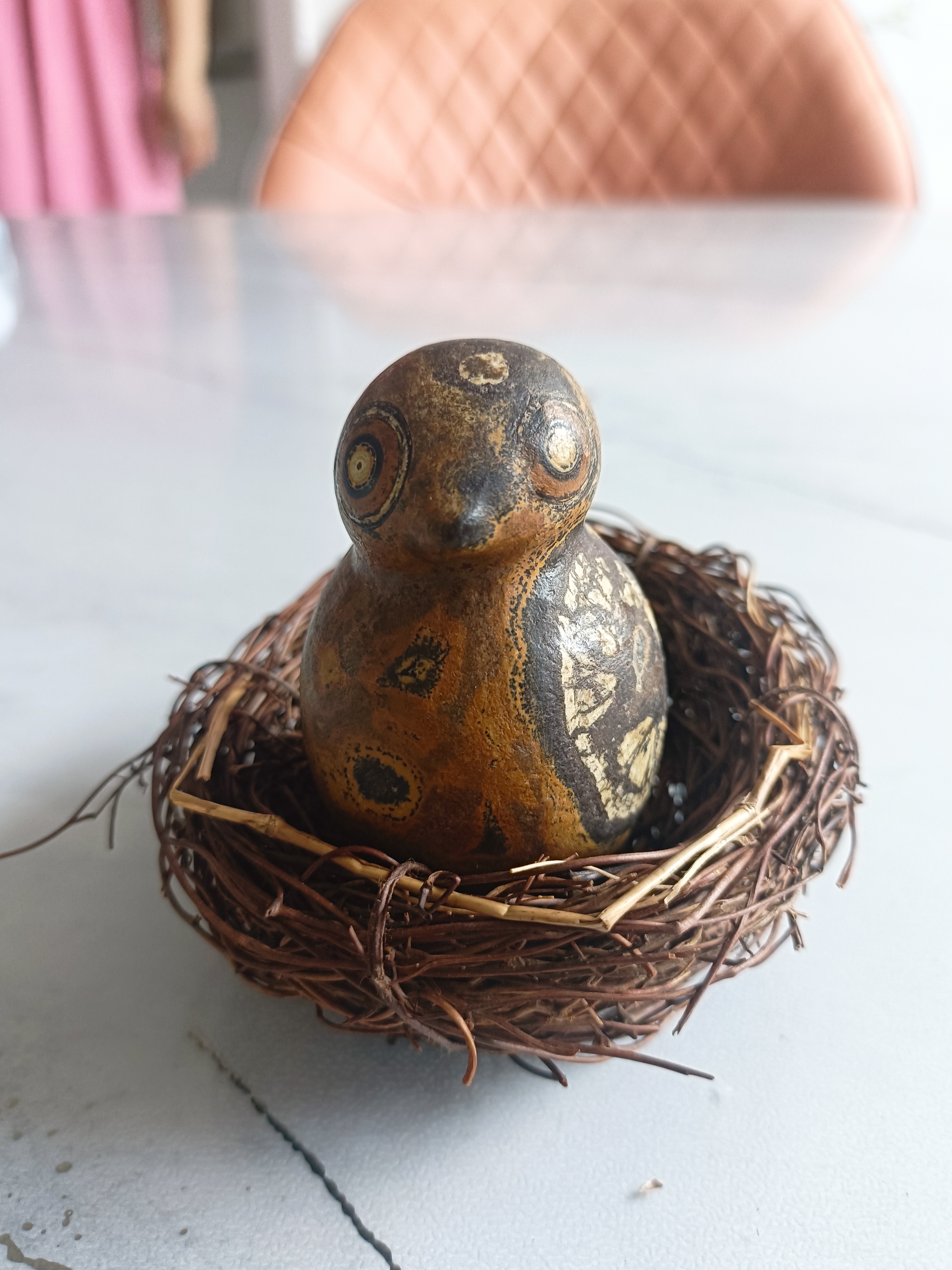 玛瑙湖又发现一个小鸟天然玛瑙原石!#盘盘老物件# #摄影爱好者联盟