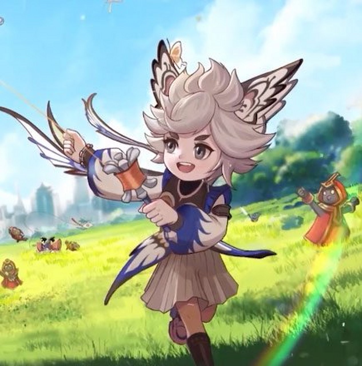 小裙咋还穿上了呢[滑稽]#王者荣耀李元芳