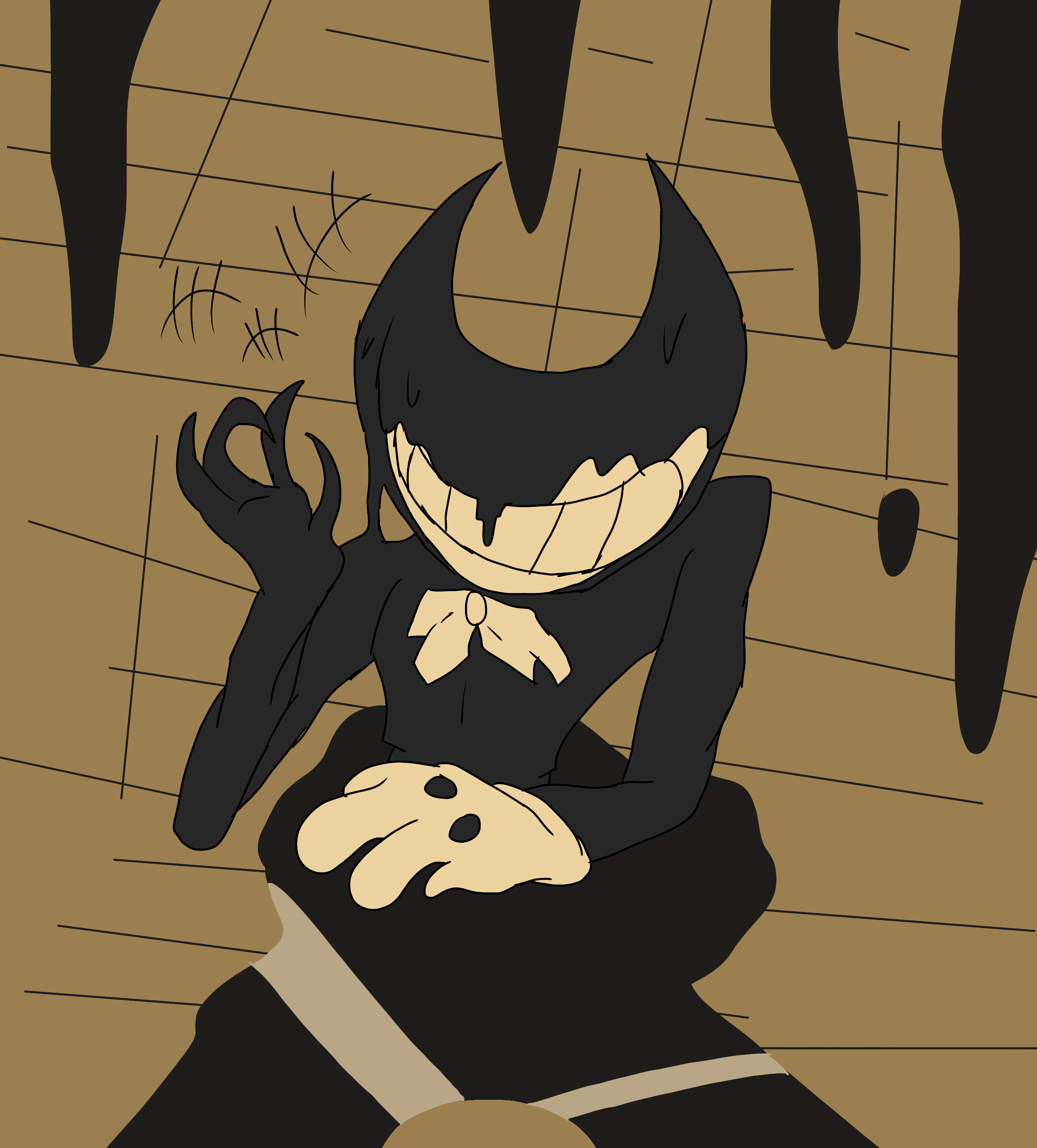 墨水恶魔表示我等虽说生于便宜之墨,但却从不害怕