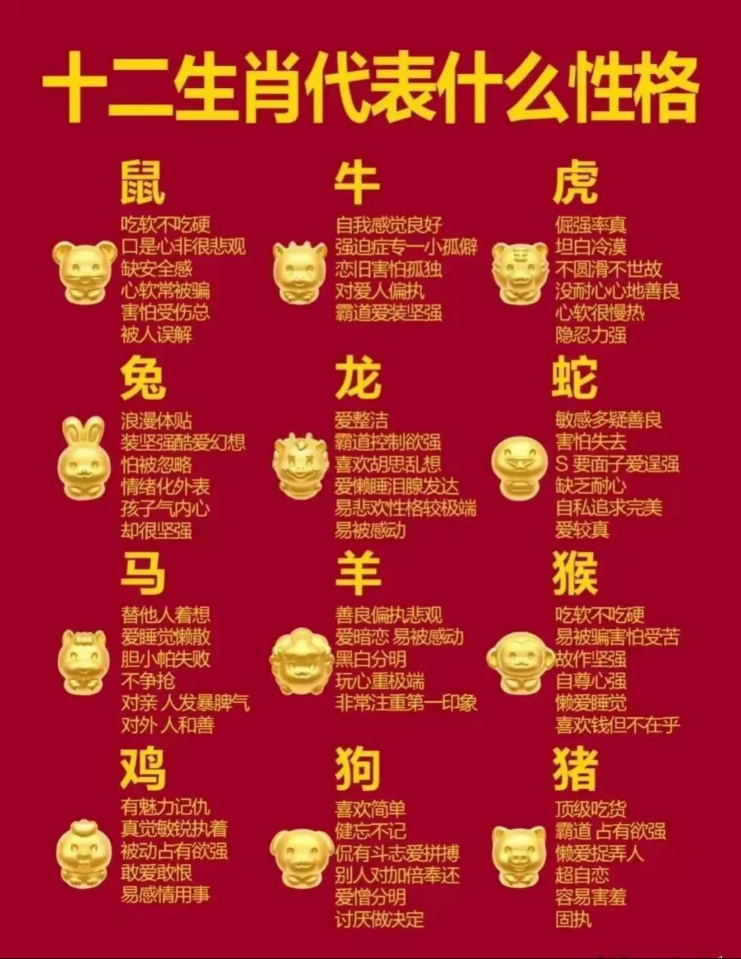 生肖感情运势解说图(生肖爱情配对表)