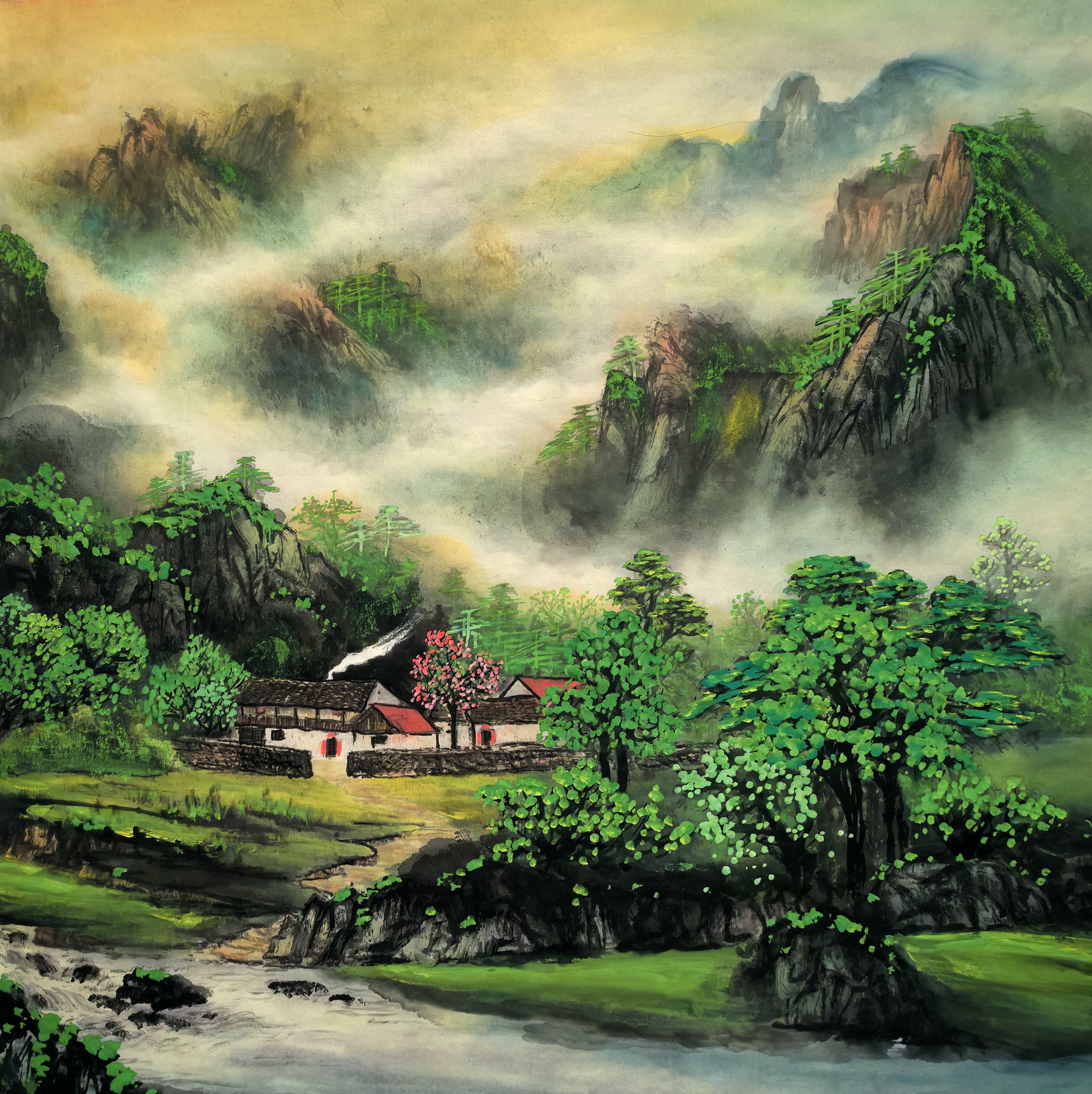 闫玉华院长聊你的山水画创作达到了第几重境