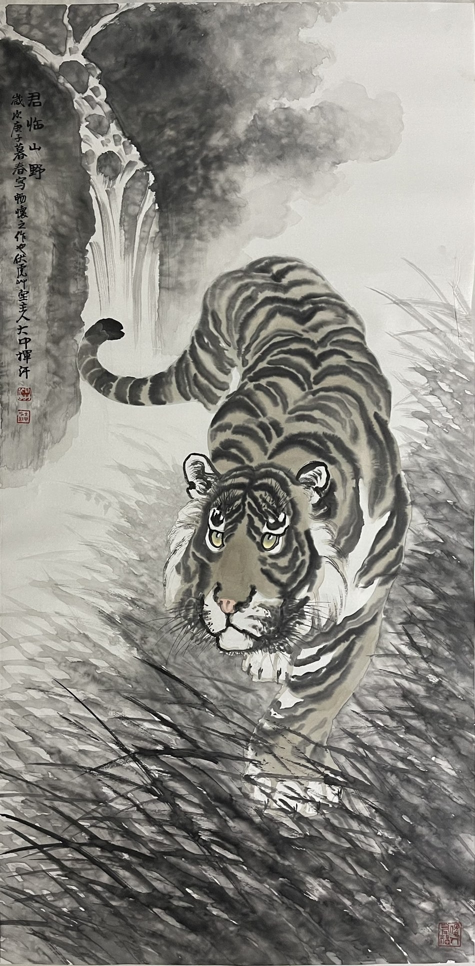 冯大中,四尺作品#老虎