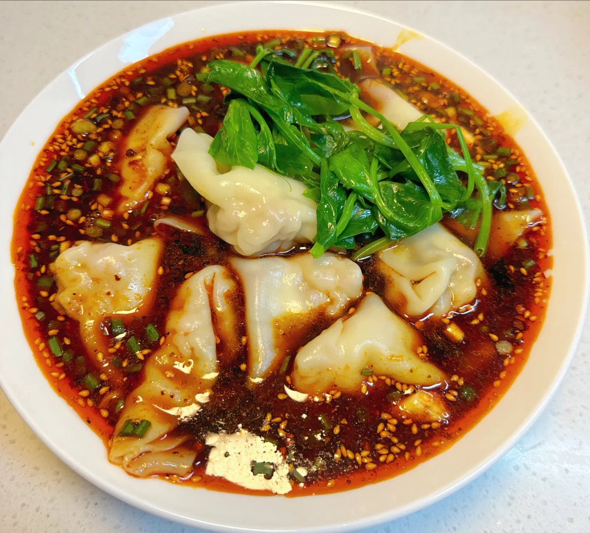 求求了一定要试试这个麻辣抄手